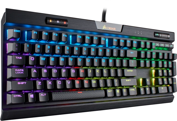 Клавиатура проводная Corsair K70 RGB MK.2 Cherry MX Red USB (CH