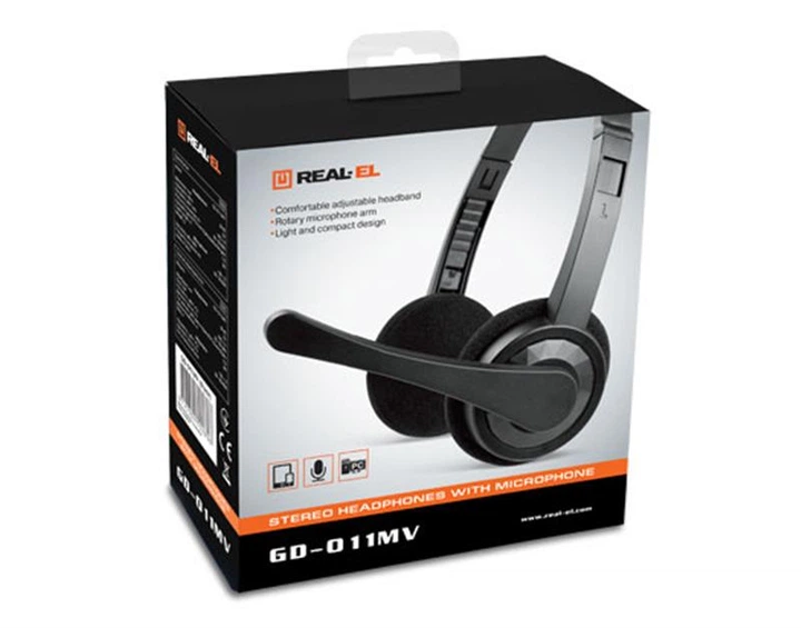 Гарнитура REAL-EL GD-011MV Black - изображение 3