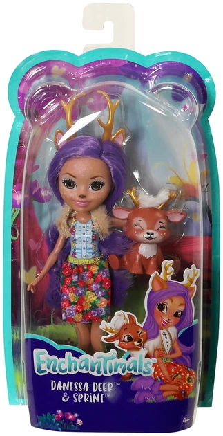 Лялька Enchantimals Danessa Deer and Sprint 15 см (887961695496) - зображення 2