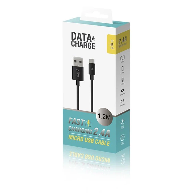 Кабель Piko CB-UM11 USB-microUSB 1.2м Black (1283126494918) - Фото 3 Кабель Piko CB-UM11 USB-microUSB 1.2м Black (1283126494918) - зображення 3