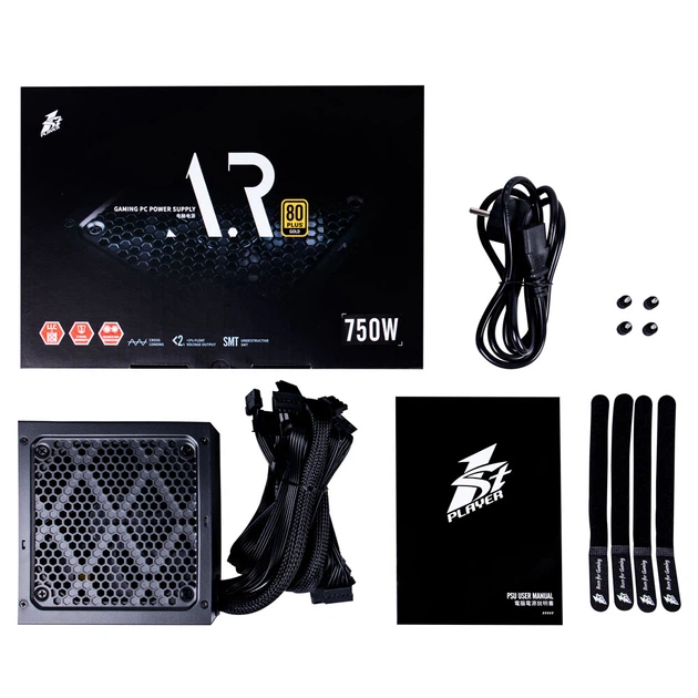 Блок живлення 1stPlayer PS-750AR 750W, 80+ Gold - зображення 8
