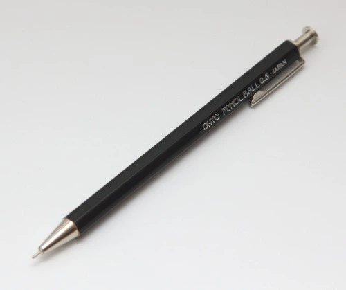 Кулькова ручка Ohto Pencil Ball 0,5 чорна - изображение 4