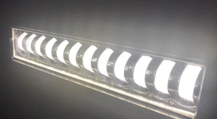 Светодиодная LED фара на крышу, на бампер. 3550мм \ 96W \ 5100&nbsp;lum \ 12&nbsp;линз Cree - изображение 2