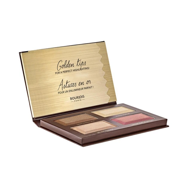 Палетка хайлайтеров для лица BOURJOIS Delice de Poudre Bronzing & Highlighting - Фото 2 Палетка хайлайтеров для лица BOURJOIS Delice de Poudre Bronzing & Highlighting - изображение 2