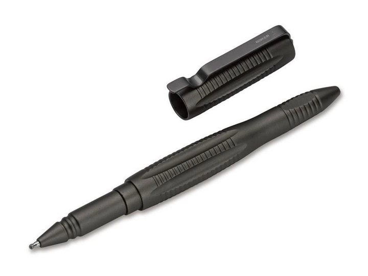 Тактична ручка Boker Plus Click-On Grey (09BO119) - зображення 1
