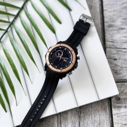 Наручний годинник Sanda 6012 Black-Cuprum - изображение 3