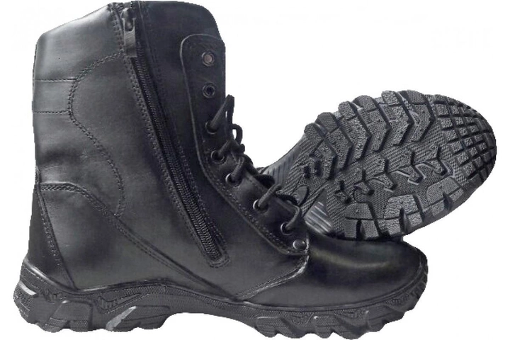 Ботинки зимние мужские кожаные Ботинки тактические Winterfrost ZaMisto Еnergy Черные (ЗМ WF-800) 45 - изображение 1