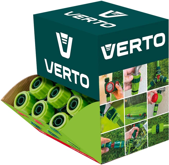 Муфта для шланга Verto 3/4" 30 шт 15G743-30 (5902062050700) - Фото 8 Муфта для шланга Verto 3/4" 30 шт 15G743-30 (5902062050700) - зображення 8
