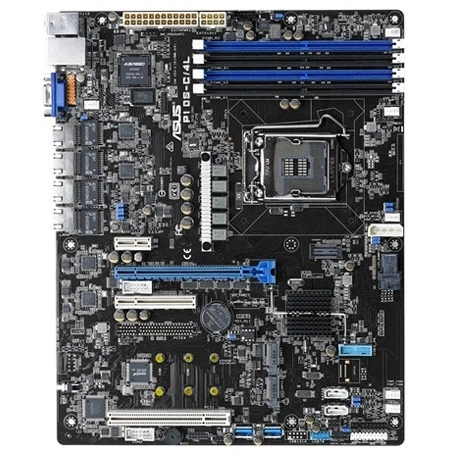 Материнская плата Asus P10S-C/4L s1151 C232 4xDDR4 VGA ATX – фото