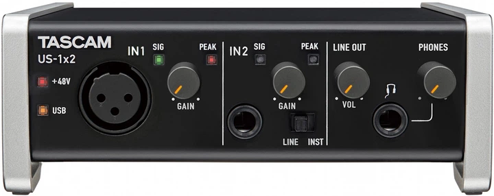 Аудиоинтерфейс Tascam US-1x2 - Фото 1 Аудиоинтерфейс Tascam US-1x2 - изображение 1