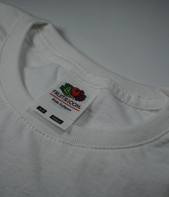 Футболка Fruit of the Loom Sofspun kids Белый 164 см (061015030164) - изображение 6