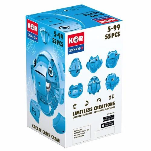 Конструктор магнитный Geomag KOR Pantone Blue | Магнитный конструктор Геомаг Кор голубой PF.800.673.00 - Фото 8 Конструктор магнитный Geomag KOR Pantone Blue | Магнитный конструктор Геомаг Кор голубой PF.800.673.00 - изображение 8