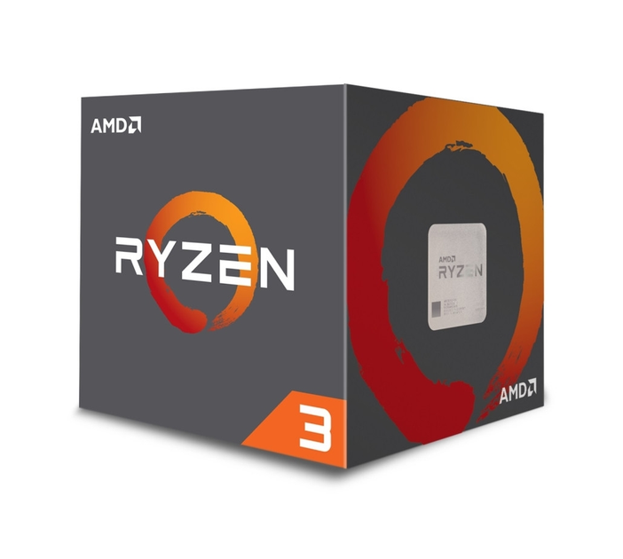 Процесор AMD AM4 Ryzen 3 1200 Box 4x31 GHz Turbo Boost 34 GHz 8Mb L3 Ridge Summit 14 nm TDP 65W YD1200BBAEBOX - зображення 1
