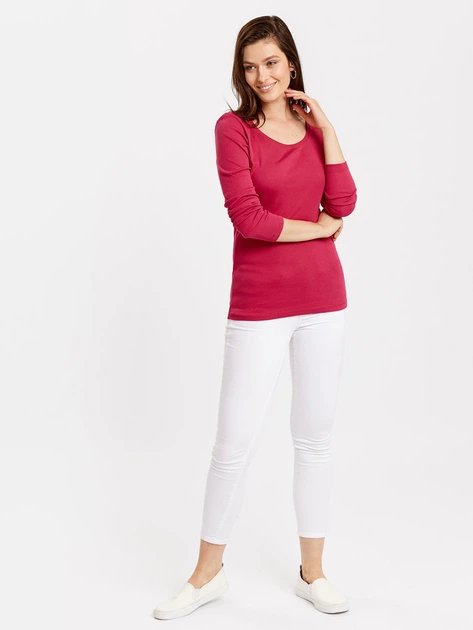 Реглан LC Waikiki XS Малиновый (LCW Woman -1302) - изображение 2