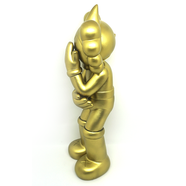 Коллекционная статуэтка игрушка Kaws Companion&nbsp;Gold 400% - изображение 2