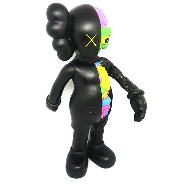 Коллекционная фигурка KAWS Companion Black Brain 400% - изображение 7