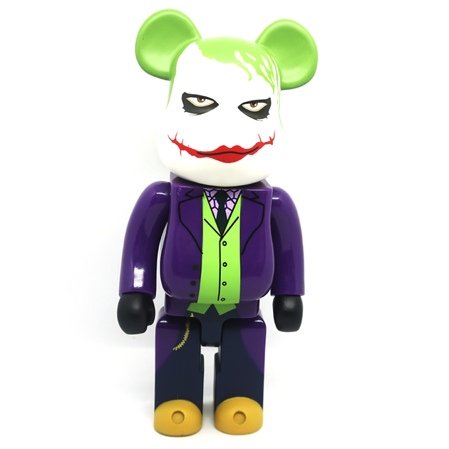 Дизайнерская статуэтка игрушка BEARBRICK THE JOKER 400% - Фото 7 Дизайнерская статуэтка игрушка BEARBRICK THE JOKER 400% - изображение 7