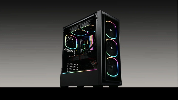 Obudowa Enermax Starryfort SF30 Black (ECA-SF30-M1BB-ARGB) - obraz 7
