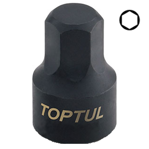 Головка-біта 1/4" HEX TOPTUL 4мм (цілісна) BCDB0804 - Фото 1 Головка-біта 1/4" HEX TOPTUL 4мм (цілісна) BCDB0804 - изображение 1