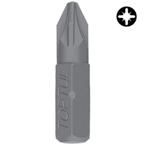 Бита PZ3 TOPTUL 1/4" 25мм FSCA0803 - Фото 1 Бита PZ3 TOPTUL 1/4" 25мм FSCA0803 - изображение 1