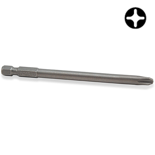 Бита для шуруповерта TOPTUL 1/4" 150мм PH2 FSIC0802 - Фото 1 Бита для шуруповерта TOPTUL 1/4" 150мм PH2 FSIC0802 - изображение 1