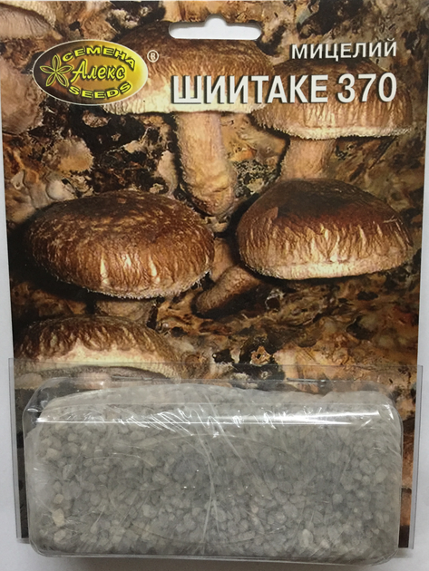 Мицелий грибов био зерновой "Шиитаке 370" (Алекс) (4820092787124 ...
