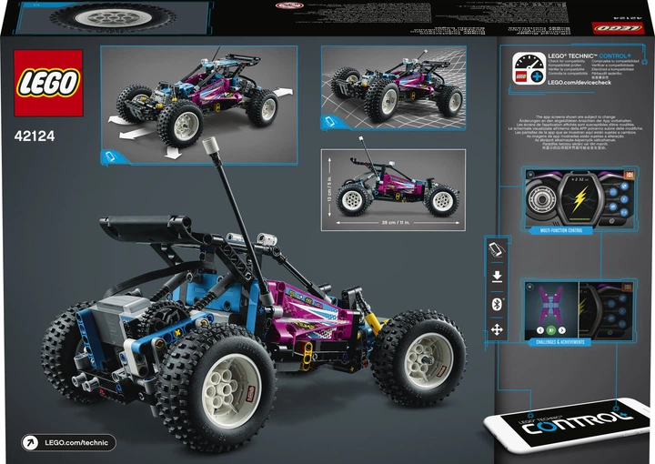 Zestaw klocków LEGO Technic Łazik terenowy 374 elementy (42124) - obraz 12