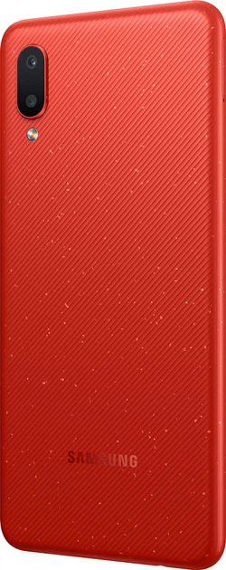 Мобильный телефон Samsung Galaxy A02 2/32GB Red (SM-A022GZRBSEK) - Фото 6 Мобильный телефон Samsung Galaxy A02 2/32GB Red (SM-A022GZRBSEK) - изображение 6