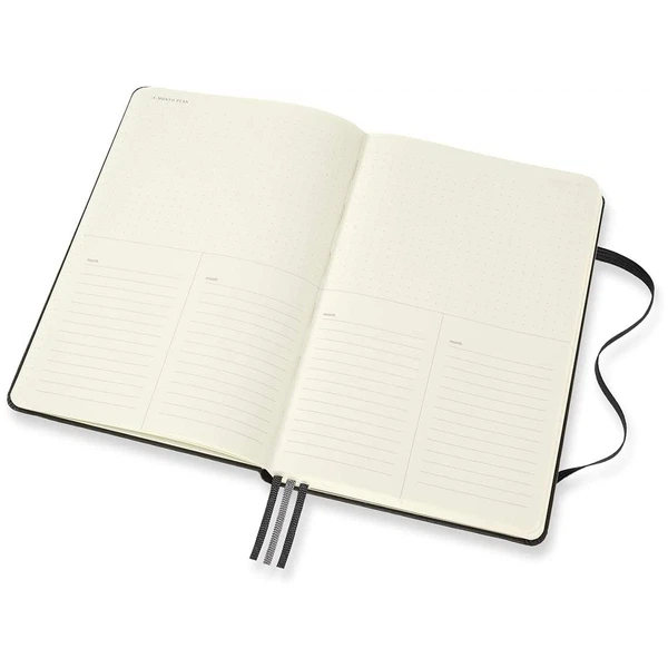 Блокнот-планер проектів Moleskine PRO середній чорний 8056420851366 - изображение 5