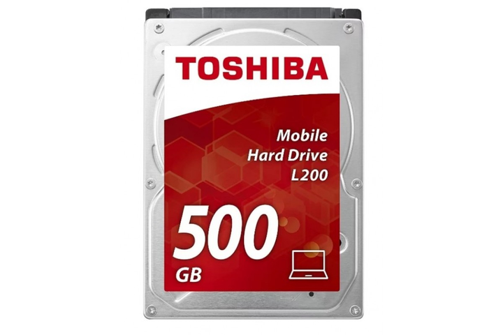 Жорстку диск Toshiba 2.5" 500 ГБ 5400 об/мин, 8МБ SATA2 - заводське відновлення (MQ01ABD050V-FR) Refurbished - зображення 1