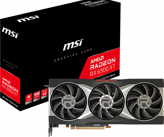 Видеокарта MSI PCI-Ex Radeon RX 6900 XT 16GB GDDR6 (256bit) (1825/16000) (USB Type-C, HDMI, 2 x DisplayPort) (RX 6900 XT 16G) - изображение 5