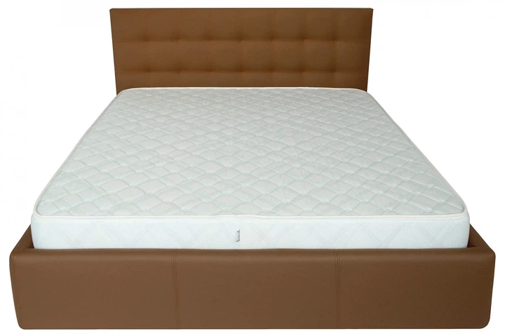 Ліжко Chester Comfort 120 х 190 см Fly 2213 A1 З підйомним механізмом та нішою для білизни Світло-Коричневе - Фото 2 Ліжко Chester Comfort 120 х 190 см Fly 2213 A1 З підйомним механізмом та нішою для білизни Світло-Коричневе - зображення 2