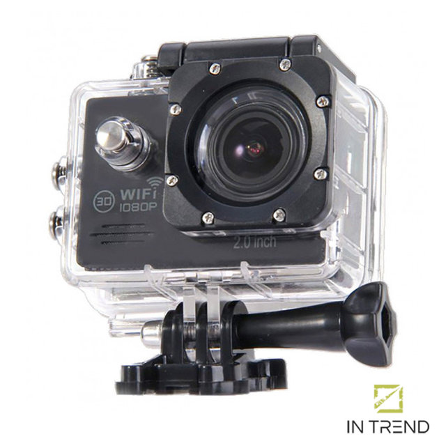 Экшн камера Action Camera WiFi SJ7000R Чёрная водонепроницаемая с ...
