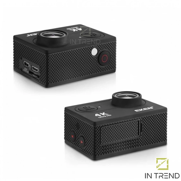 Екшн камера Action Camera EKEN H9R Чорна водонепроникна з аквабоксом для підводної зйомки - Фото 4 Екшн камера Action Camera EKEN H9R Чорна водонепроникна з аквабоксом для підводної зйомки - зображення 4