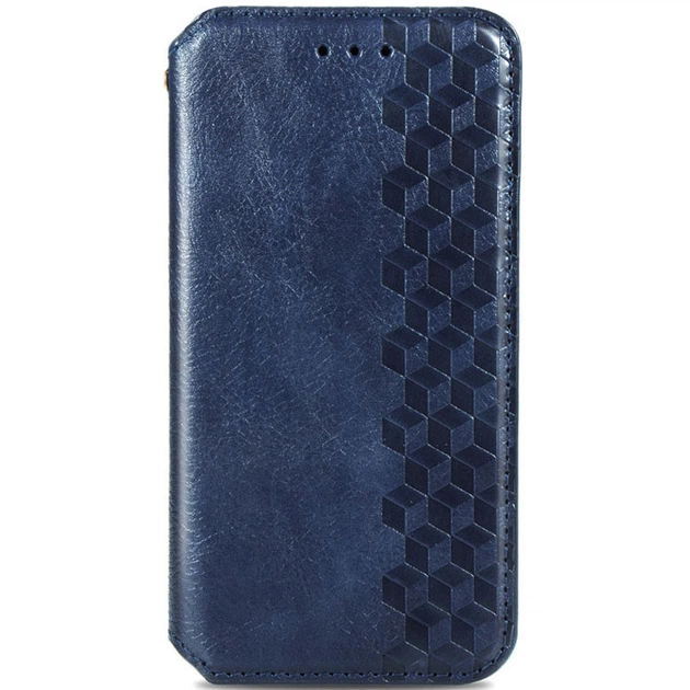 Кожаный чехол-книжка GETMAN Cubic (PU) для Samsung Galaxy A34 5G Синий - Фото 1 Кожаный чехол-книжка GETMAN Cubic (PU) для Samsung Galaxy A34 5G Синий - изображение 1