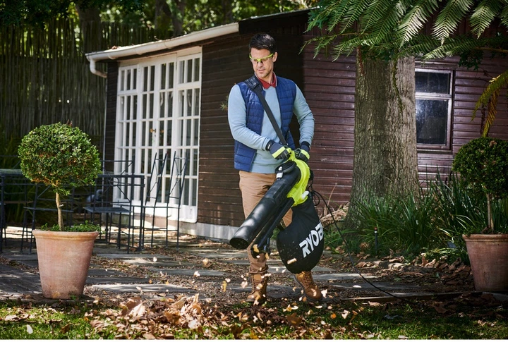 Воздуходув-пылесос электрический Ryobi RBV3000CESV - Фото 3 Воздуходув-пылесос электрический Ryobi RBV3000CESV - изображение 3