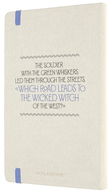 Блокнот Moleskine Wizard of Oz Відьма середній 13 х 21 см нелінований фіолетовий - изображение 6