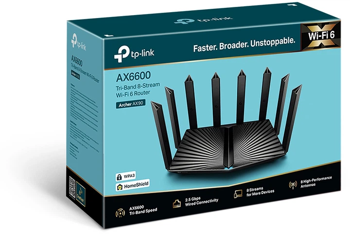 Маршрутизатор TP-LINK Archer AX90 – фото, отзывы, характеристики в