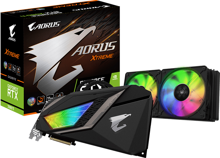 グラフィックボード・グラボ・ビデオカード RTX 2080ti AORUS EXTREME AORUS GeForce RTX™ 2080 Ti XTREME 11G Описание | Видеокарты