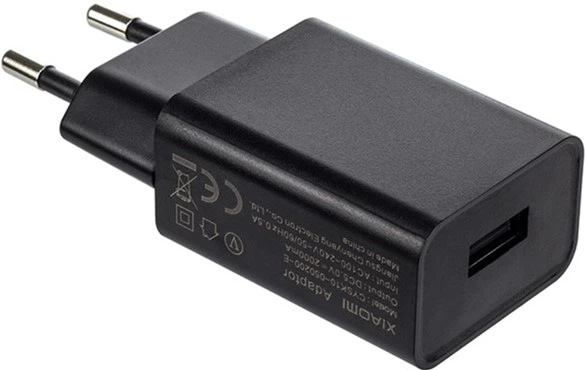 Зарядний пристрій Xiaomi 5V 2A Black (CYSK10-050200-E) - Фото 1 Зарядний пристрій Xiaomi 5V 2A Black (CYSK10-050200-E) - зображення 1