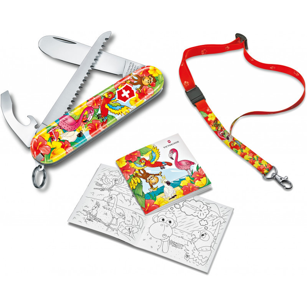 Подарочный набор детский Victorinox MY FIRST Children Set Parrot 0.2373.E3 - изображение 1