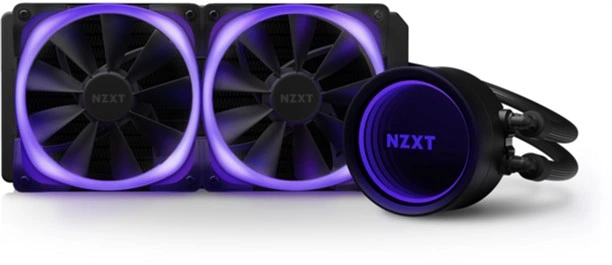 NZXT Kraken X53 RGB Liquid Cooler - 240mm AIO Liquid Cooler z Aer RGB i RGB LED (RL-KRX53-R1) - obraz 2