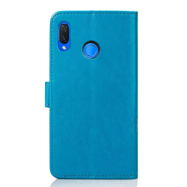 Чохол Clover для Huawei P Smart Plus / Nova 3i / INE-LX1 книжка шкіра PU блакитний - зображення 5
