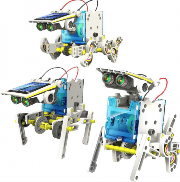 Конструктор робот на солнечных батареях Solar Robot 13 в 1 (35595) - изображение 6