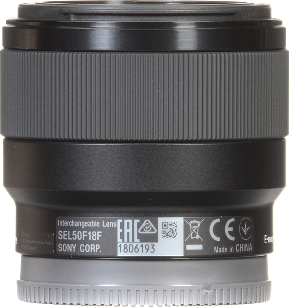 SONY - 【taropon】SONY E50F1.8OSS(B) ᐉ Купить Объектив Sony E 50mm f/1.8 OSS (SEL50F18) в Киеве