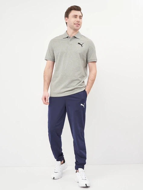 Поло Puma Ess Pique Polo 58667403 3XL Medium Gray Heather (4063697391017) - Фото 3 Поло Puma Ess Pique Polo 58667403 3XL Medium Gray Heather (4063697391017) - изображение 3