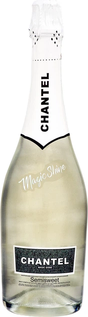 Напиток винный Chantel Magic Shine слабоалкогольный полусладкий 0.75 л 6-6.9% (4820001728880) - Фото 1 Напиток винный Chantel Magic Shine слабоалкогольный полусладкий 0.75 л 6-6.9% (4820001728880) - изображение 1