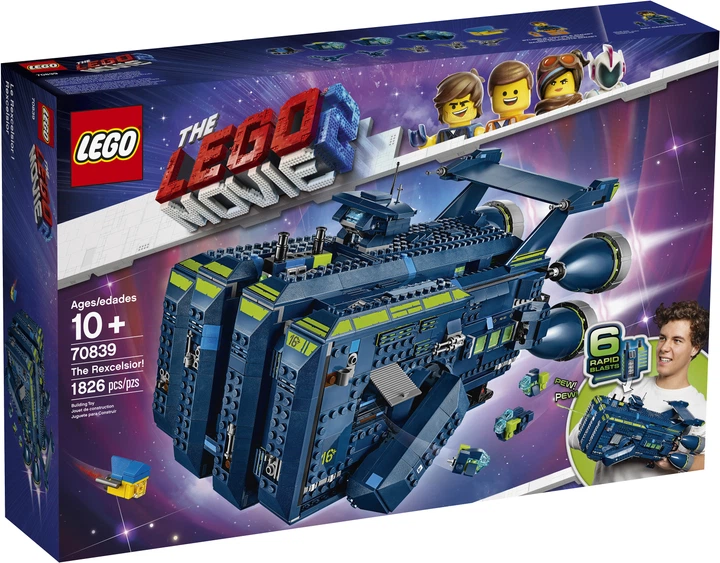 Конструктор LEGO Movie Рэксельсиор 1826 деталей (70839) – игрушки