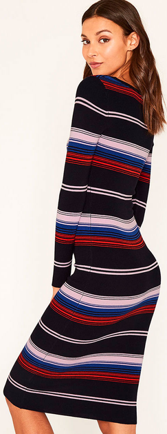 Oasis rainbow stripe shop dress