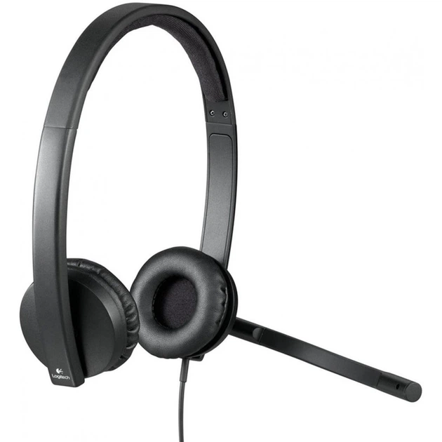 Наушники Logitech H340 USB (981-000475) Black - изображение 2